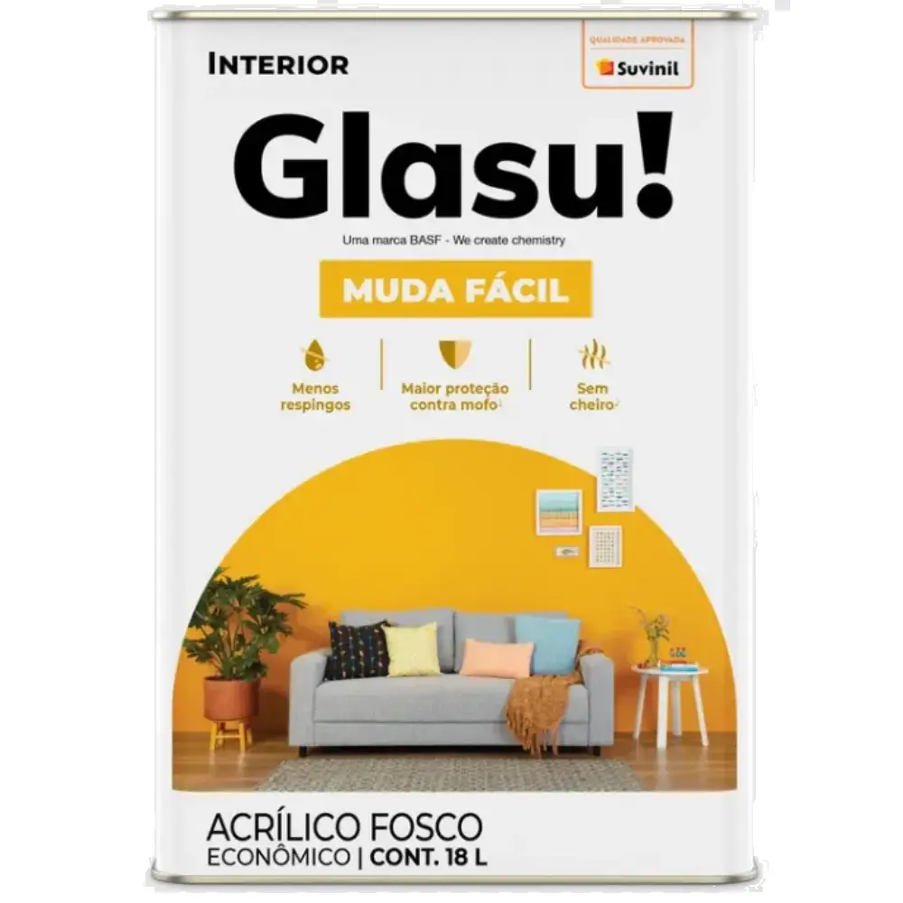 Tinta Acrílica Glasu