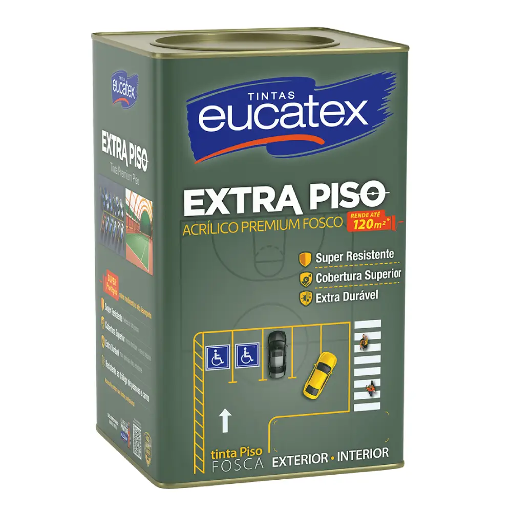 Tinta para Piso Eucatex